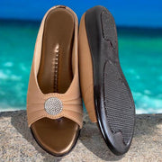 Lycra Flat Sandals