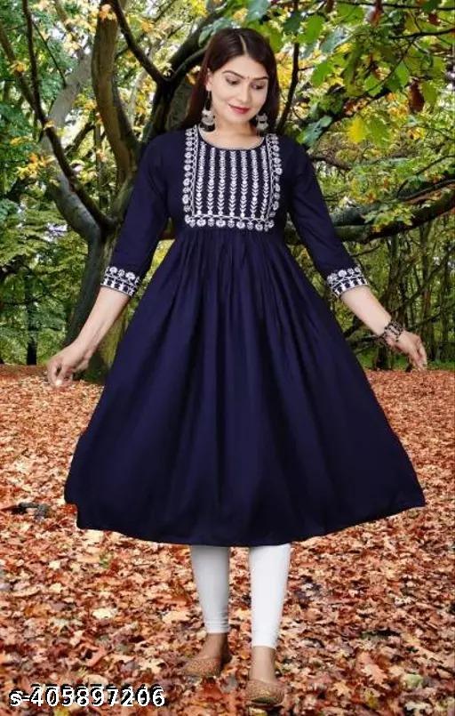 rayon kurti under 300