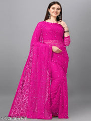 Net Saree For Women