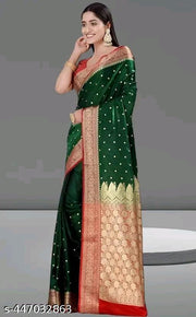 Banarasi satin silk saree