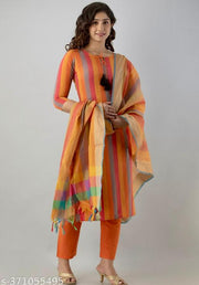 Kurti Set|Cotton Kurti Set|Kurti with Pant|Comfirtable Women Cotton kurti set|Women Round neck kurta set|Women Kurta set|Pure Cotton Kurti|Daily Use cotton Kurti|Kurti Pant Dupatta Set|Kurti Sets under 300|Kurti Sets under 400|Kurti Sets under 500