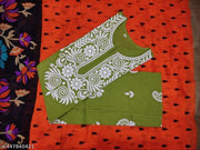 Latest Chikan Women's Lucknowi Chikan Embroidered Regular Fit Cotton Kurti Kurta