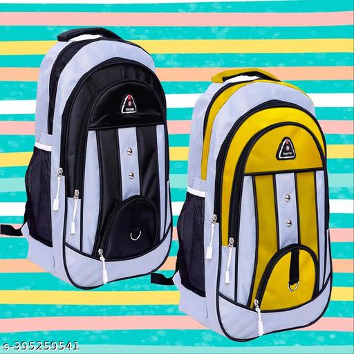 Combo of 2 Backpack Medium Unisex College & School Bags 34 L Laptop Backpack