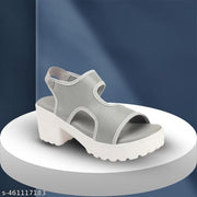 High Heel Stylish and High-heeled footwear adorned with artificial pearls Comfortable Sandals For Women's and Girl's|Stylish Heels Sandal for Womens