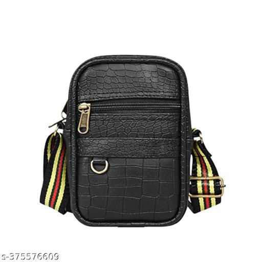 H-Hemes Leatherette Sling Bag, Chest Slinger bag, Crossbody Bag, Side Bag Bag Waterproof Sling Bag