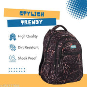 Hyper Adam School Bags for Girls College Backpack Coaching Bag School Backpack Tuition Bag Waterproof School Bag (Brown, 36 L)