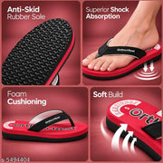 Ortho + Rest Doctor Slippers for Women | Extra Soft and Comfortbale Women Slippers| Red Slipper For Women| Women's Slipper Under 300