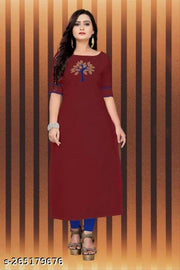 ..hot-fix kurti  MAROON