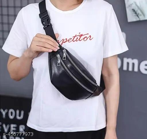 Waist Bag Black For Men And Women Unisex Fanny Bag Bum Bag Women Festival Fanny Pack Light Weight Hip Pouch Waterproof Travel Bag Belt Bag