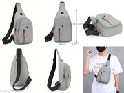 1pc Durable Chest Bag, Outdoor Mountaineering Cycling Travel Crossbody Bag, Small Lightweight Portable Waist Bag, Three-layer Large Capacity Fanny Pack