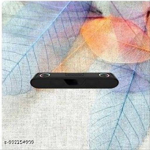 Portable Bluetooth Speaker, 10 Watts, Upto 8h Backup, Dual Drivers + Dual Passive Radiators, Call Function, Bluetooth v5.3 | USB | mSD| AUX, TWS, RGB LED