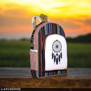 Medium 25 L Laptop Backpack Colorful Tribal Versatile Canvas Daypack for Everyday Use  (Multicolor)