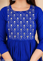 Anarkali Gown embroidry