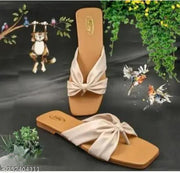 Women Stylish Embroidered Block Heel Mules