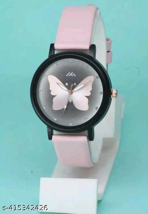 Premium Quality Multicolor Dial Design Fancy Leather Belt Analog Watches for Women for girls
