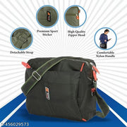 Unisex Sling Bag for Men Cross Body Utility Travel Office Business Messenger one Side Bag for Men and Women Unisex with Adjustable Strap (Pack of 1)