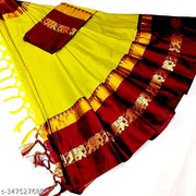 NEW ELPHANT COTTON SILK SAREES