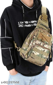 Tactical Sling Backpack – Military Shoulder Bag EDC Chest Pack for Hiking, Camping, Outdoor Sports – Water-Resistant & Compact Gear Bag