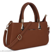 Latest Trendy Branded Brown Handbag For Girls and Women's