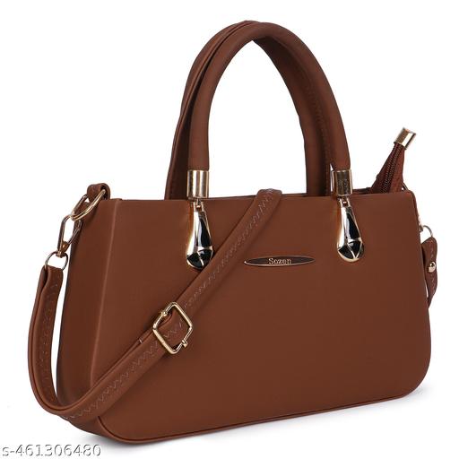 Latest Trendy Branded Brown Handbag For Girls and Women's