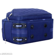 Unisex Travel Luggage Bag - (54 Cm) Expandable Flat Folding Travel Duffel Bag/Duffel Strolley Bag With 2 Smooth Spinner Wheels