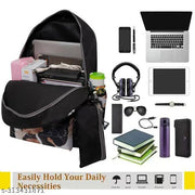 Tense Life Unisex Casual Waterproof Laptop Office School College Business Travel Backpack 25 L (Dimensions: 12.5x18 inches) (Compatible with 15.6 inch laptops) (Multi) Light Weight
