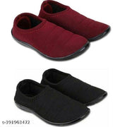 SUPEX Daily Wear Shoes / Women's SlipOn Running Shoe / Winter Bellies/ Walking, Gym, Training, Casual Shoes Combo of 2