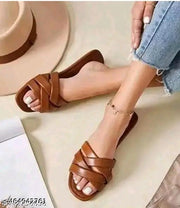 Brown for patta sleeper women flats sleeper