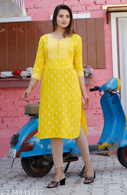 Rayon Kurti for Women | Party Wear & Daily Wear Kurti for Women | Designer Kurti |