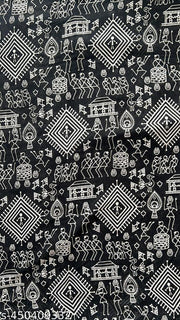 Fancy Georgette Printed  saree (With Lace Border)