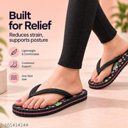 Ortho +Rest Extra Soft & Comfortable Hawaii Slipper for Women's & Girl's | Orthopedic & Diabetic Chappal| Orth Comfortable Flip -Flops for Daily Uses
