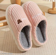 Rabbit Fur Winter Flip flop and Autumn Slipper for Women And Girls Flip Flops Winter Carpet Slippers for Bedrooms (Pack of 1, Pair) Multicolor || Flip-flop and Slipper || Carpet Slippers || House Slipper || Indoor & Outdoor Slipper ||
