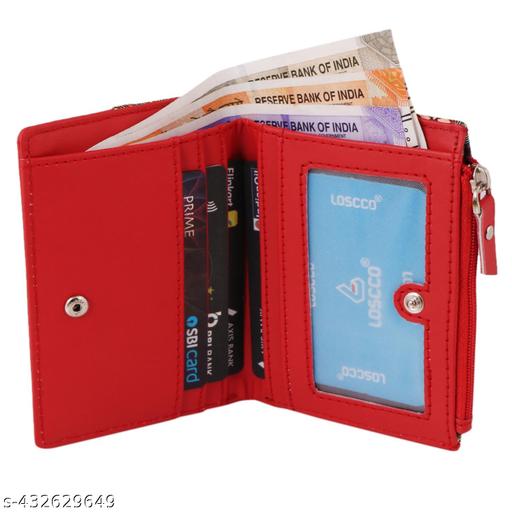 Small Women's Wallet -PU Leather Multi Wallets | Credit Card Holder | Coin Purse Zipper -Small Secure Card Case/Gift