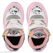 Handly Collection Kids Led Shoes, Casual Led Velcro Shoes, Light weight Shoes, Outdoor Sports Shoes for Little Tiny Kid GlowT101Pink#/-