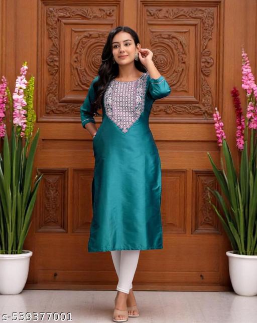 EMBROIDED KURTI ,Best deal kurti,.fancy kurti stylish kurti.straight .casual kurti. sale ..low price ,best quality product,silk Kurtis ,selected dress high demand kurti . nice kurti , office wear kurti