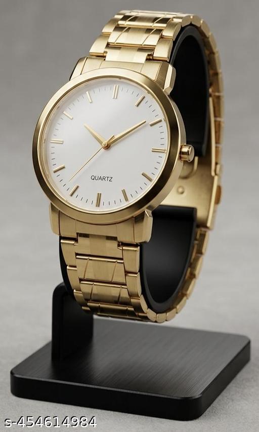 Ahmt Golden Watch in White Dial