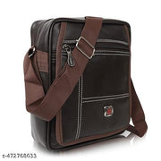 True Indian PU leather sling bag, Cross Body Bag Men’s | Stylish Shoulder Bag Men | Versatile Hand Bag for Men | Ideal for Travel & Office | Sling Bag Mini Passport Shoulder Strap Bag