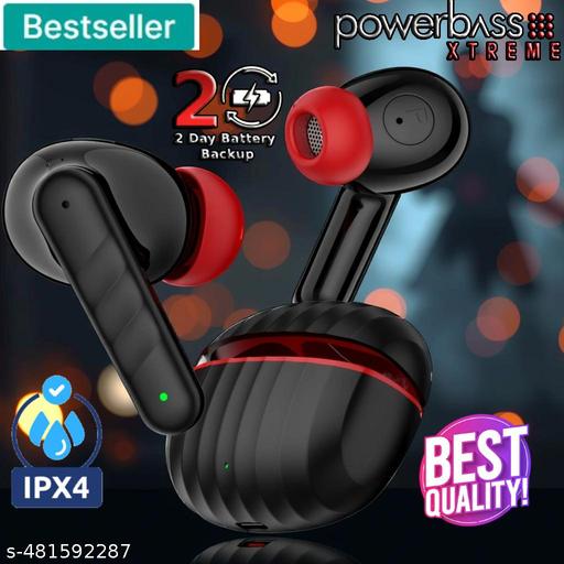 Wave/M10/M19/T12/ULTRABUDS/EARPODS TWS Bluetooth Earbuds Wireless Bluetooth 5.1 Stereo IPX7 Waterproof bluetooth Headset wireless earbuds ANC Earbuds which comes with 12 hour Battery Backup
