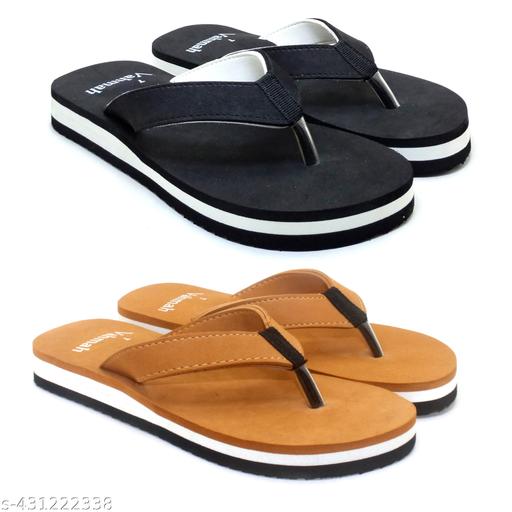 Women's flat Slipper Flipflop/Daily Flipflops/Slipper For Girl( Combo Pack Of 2)