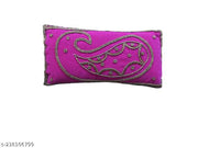 Stylish Beaded Pink Clutch