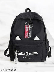 Volume College Backpack with Front Organizer and Spacious Interiors for Girl & Women