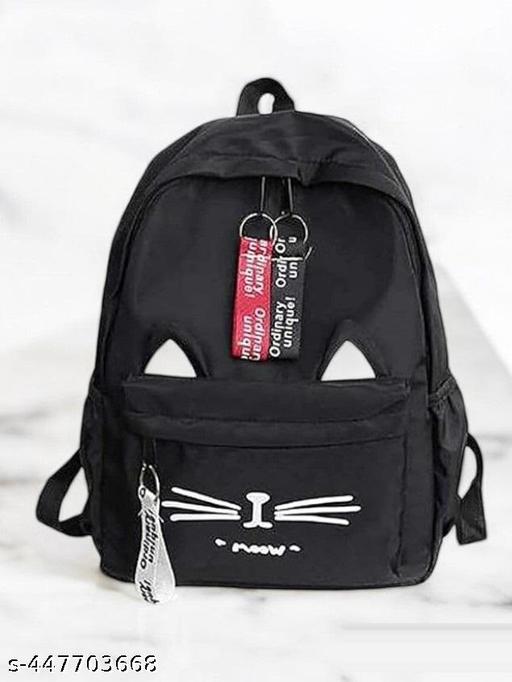 Volume College Backpack with Front Organizer and Spacious Interiors for Girl & Women