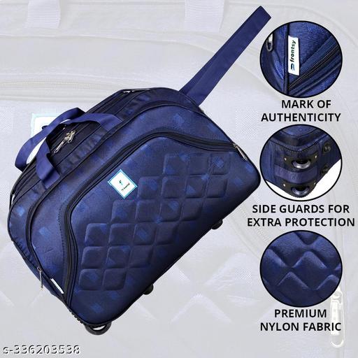 Frontsy Duffle Bag With Wheels Trolley Men and Women