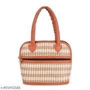 Small Stylish Handbag for Ladies Printed Design Cotton Tote Bag Women Office and Party Bag Combo