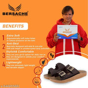 Bersache Soft Classic Casual with  Regular wear with Ultra Soft & Flexibility Technology Slipper for Men's