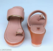 Readyway women,s solid toe-ring heel