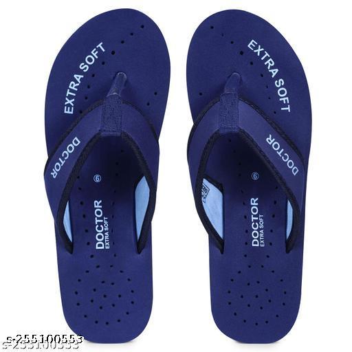 DOCTOR EXTRA SOFT Doctor Slippers for Women Orthopedic Diabetic Pregnancy Non Slip Lightweight Comfortable Flat Casual Stylish Dr Chappals and House Flip flops For Ladies and Girl’s D-22