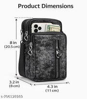CHAMBYALVelvet Mobile Sling Adaptable Cell Phone Purse - Perfect for Running, Travel, Daily Use 77 Pack of 1