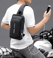 Imported waterproof sling  bag