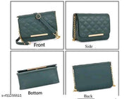 Sling bag stylish design fence imbordered sling bag